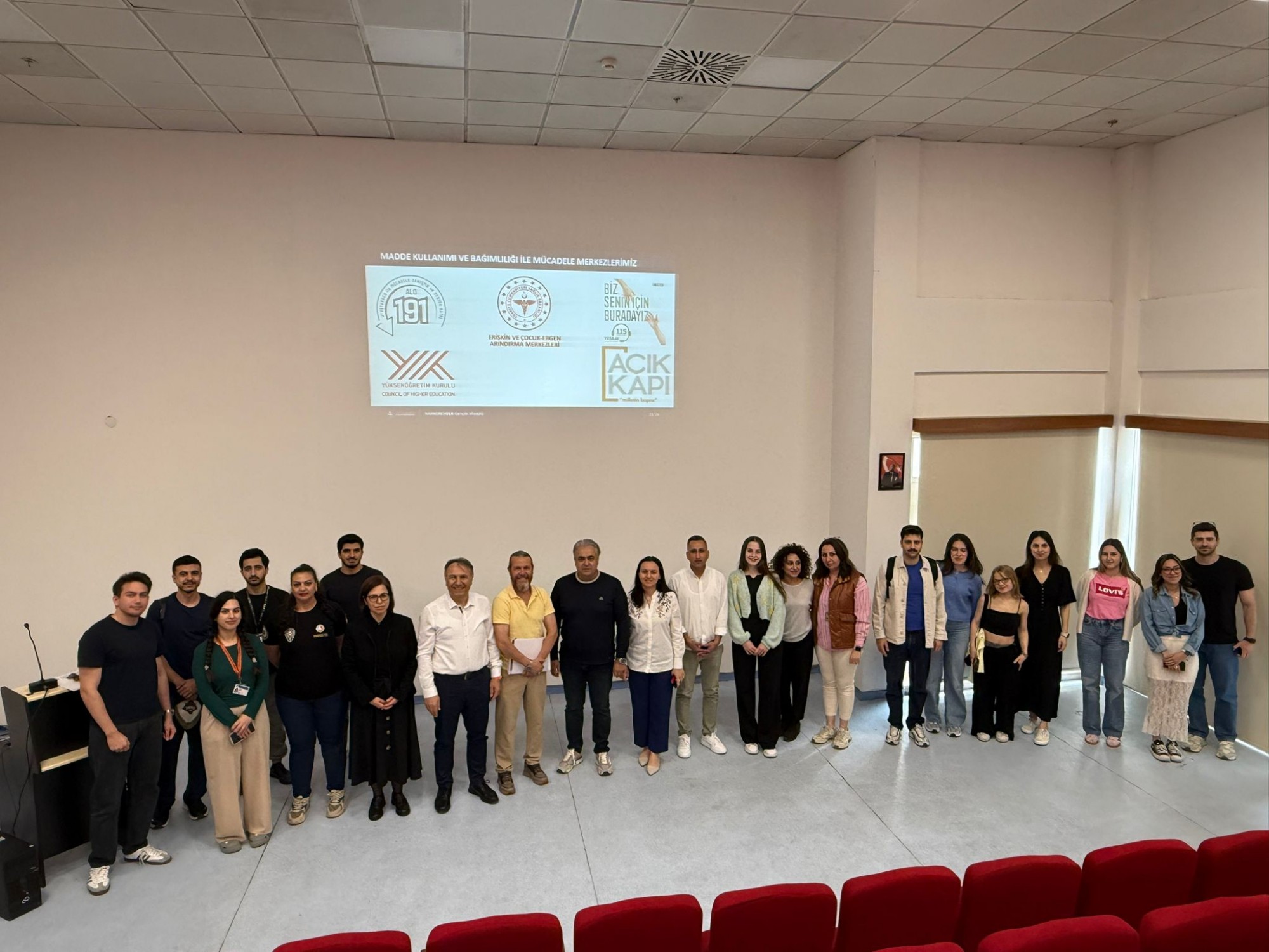 Mersin &Uuml;niversitesi Tıp Fak&uuml;ltesi&rsquo;nde Madde Bağımlılığıyla M&uuml;cadele Eğitimi Ger&ccedil;ekleştirildi detayı için tıklayınız
